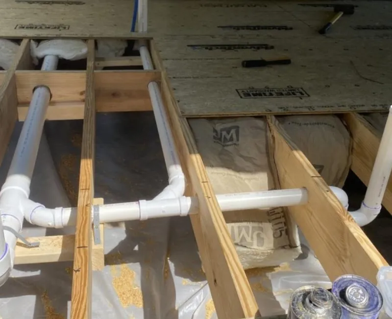 residential plumbing install longs sc